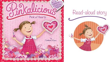 Kids Book Read Pinkalicious Pink Of Hearts By Victoria Kann