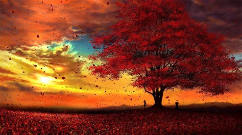 Autumn Anime Wallpapers Top Free Autumn Anime Backgrounds