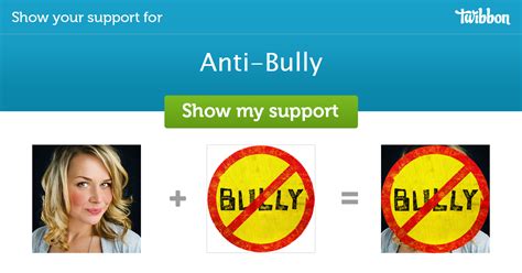 Anti Bully Support Campaign Twibbon