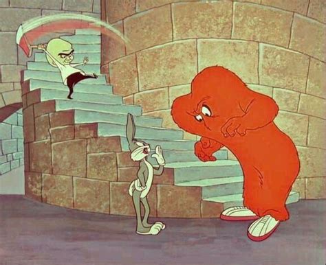 Bugs always gets out of tricky situations with a quick change of costume! Image result for Evil Scientist & Gossamer Looney Toons ...