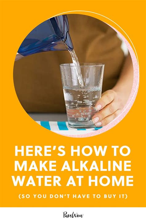 Heres How To Make Alkaline Water At Home So You Dont Have To Buy It