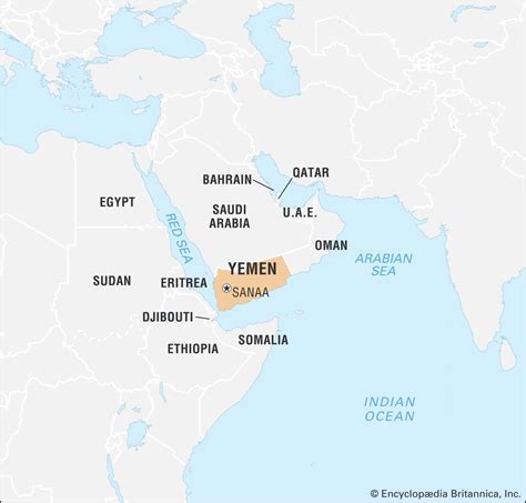 Where Is Yemen On A Map The World Map