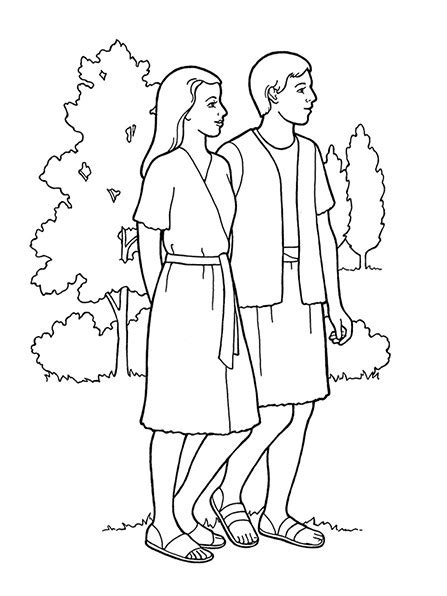 Adam And Eve Black And White Clip Art 20 Free Cliparts Download