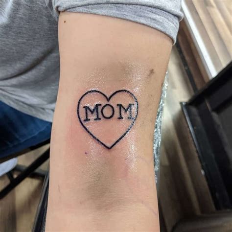 Top 45 Best Mom Heart Tattoo Ideas 2021 Inspiration Guide