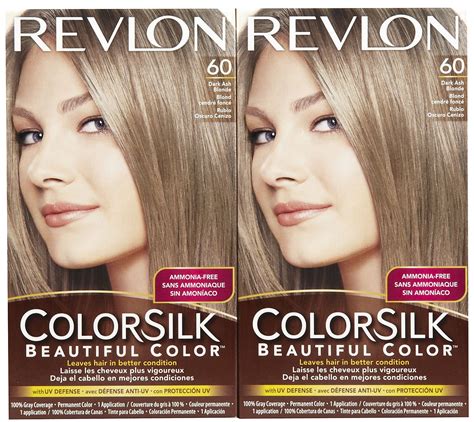 Revlon Hair Color Ash Blonde / 309978695707 Revlon Colorsilk Ammonia Free Permanent Haircolor ...