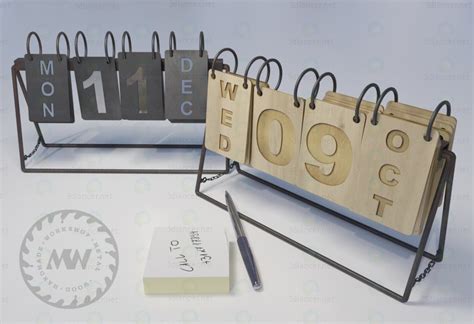 3d Model Calendars Id 11995