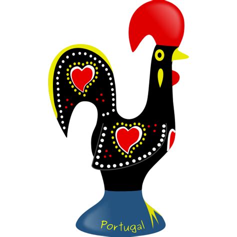 Portuguese Rooster Silhouette / Rooster silhouette stock photos rooster ...