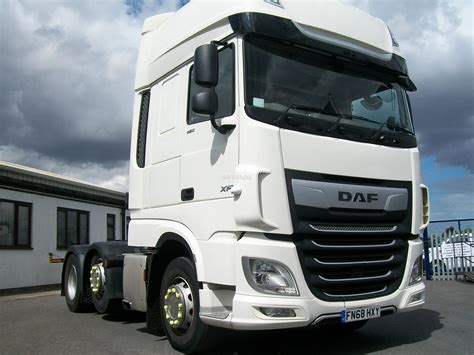 2018 68 Daf Xf Euro 6 480 Ftg Super Space Cab 6x2 Unit Dg Taylor