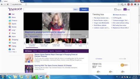 How To Make Yahoo My Homepage Youtube