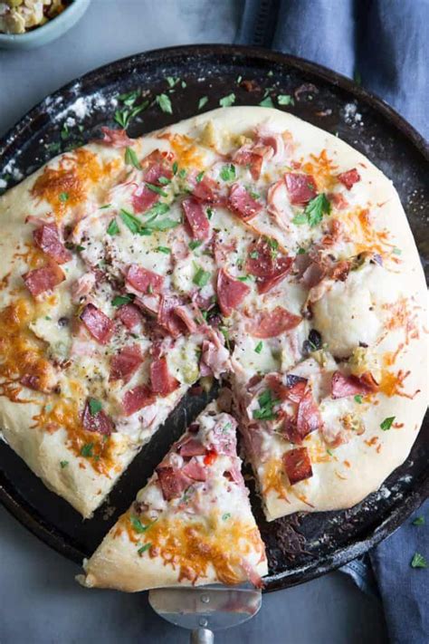 America has really embraced pizza and has made several distinctive styles of pizza that are regionally popular. This Muffaletta Sandwich Pizza Recipe is so flavorful and ...
