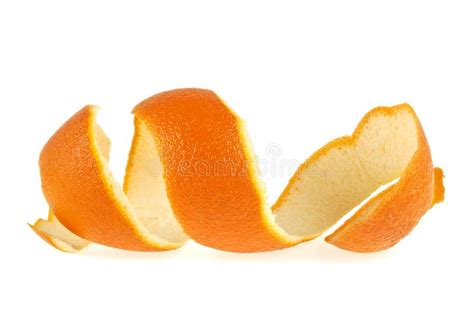 Skin Orange On A White Background Stock Image Image Of Fresh