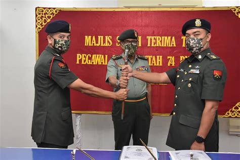 Serah Terima Tugas Pegawai Berita Tentera Darat Malaysia