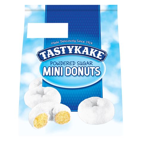 Tastykake Powdered Sugar Mini Donuts 10oz Snacks Fast Delivery By App