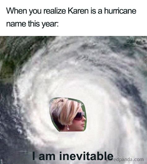 21 Hilarious Memes In Response To A Tropical Storm Named Karen Demilked