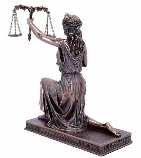 Lady Justice Bronze Figurine Bronze Ts