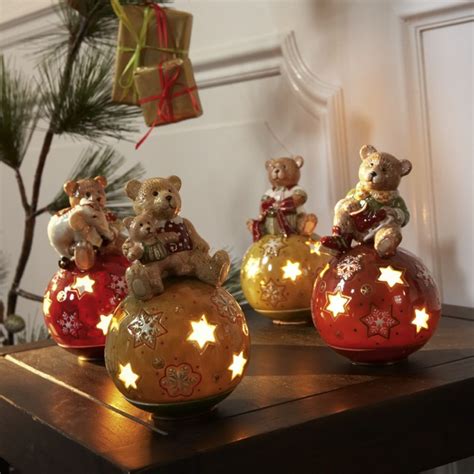Fidepl Villeroy And Boch Christmas Light Lampion Miś Z Pierniczkiem