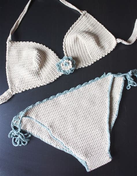 Patrones Para Calceta Y Crochet Bikini De Ganchillo Bikinis Crochet