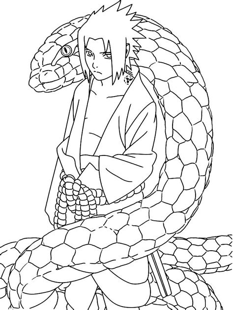 Imprimir Gratuitamente Desenhos De Sasuke Uchiha Para Colorir