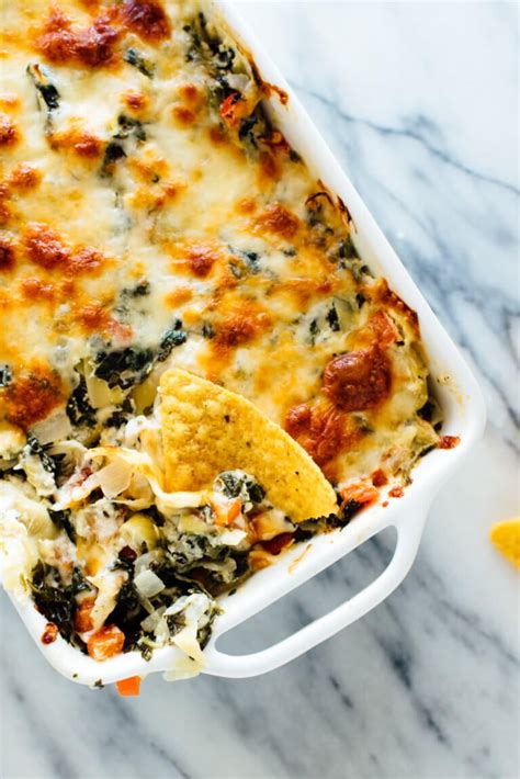Baked Spinach Artichoke Dip Recipe Cookie And Kate