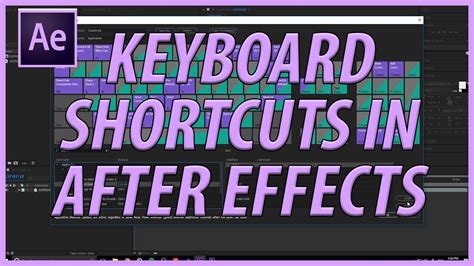 How To Change Keyboard Shortcuts In Adobe After Effects CC