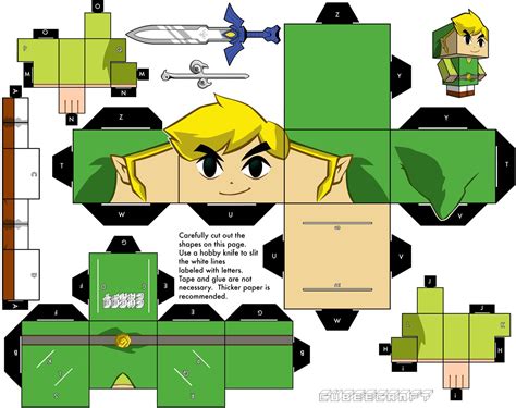 Legend Of Zelda Papercraft Template The Legend Of Zelda Breath Of The