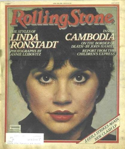 Linda Ronstadt Linda Ronstadt Rolling Stones Magazine Rolling Stone