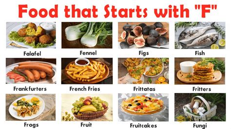 List Of Foods From A To Z With Delicious Pictures 7esl Food Food
