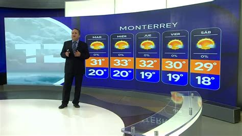 Pronóstico del tiempo para Monterrey 07 de octubre de 2024 Telediario