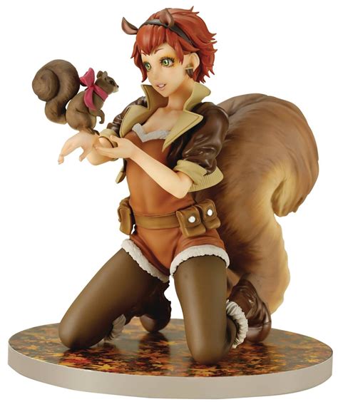 Pre Order Kotobukiya Marvel Squirrel Girl Bishoujo Statue Squirrel