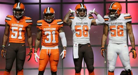 Cleveland Browns Already Hate Their New Uniforms Plan On Redoing Them