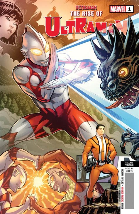 Ultraman Rise Of Ultraman 1 Cover J 2nd Ptg Ed Mcguinness Variant Cover