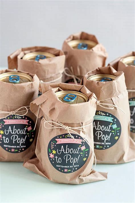 However, you can turn off the highlight button, open and edit them in any graphic design program you choose. 40 DIY Baby Shower Favors That Are Budget Friendly ...