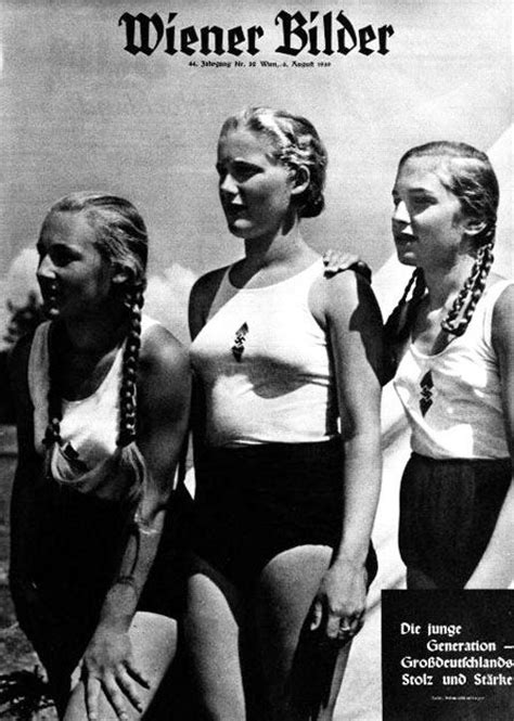 The League Of German Girls Or Band Of German Maidens German Bund Deutscher World War Ii