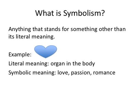 Symbolism Definition And Examples Of Symbolism In Speech Writing 7esl