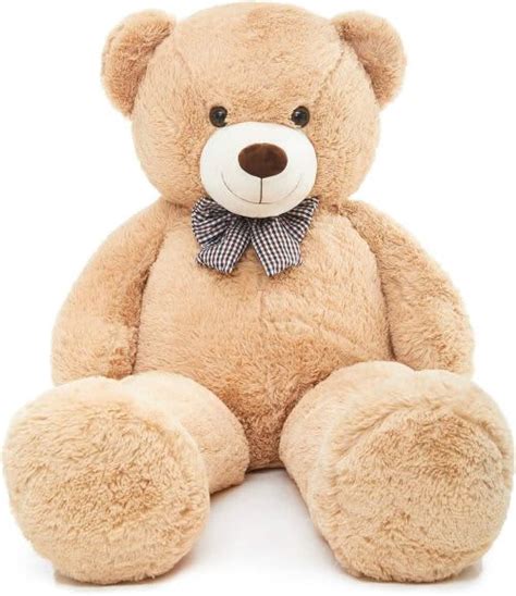 Bears Huggable And Soft Giant Teddy Bear Extra Large Light Brown 130cm For Sale In