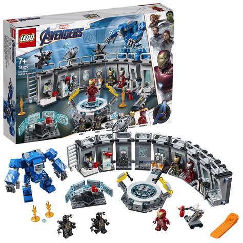 Buy Lego 76125 Marvel Avengers Iron Man Hall Of Armor Modular Lab With