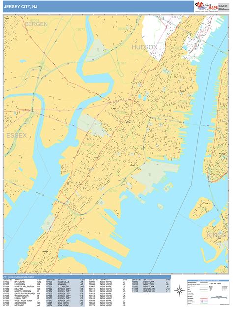 Map Of Jersey City Photos