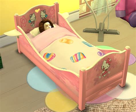 Sims 4 Classic Toddler Bed Sims 4 Toddler Sims 4 Custom Content Sims 4