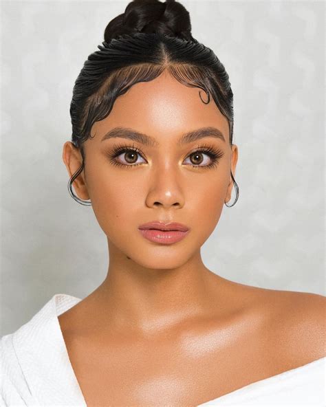 morena filipino beauty abscbn ball 2019 tan skin makeup tanned makeup makeup for teens girls