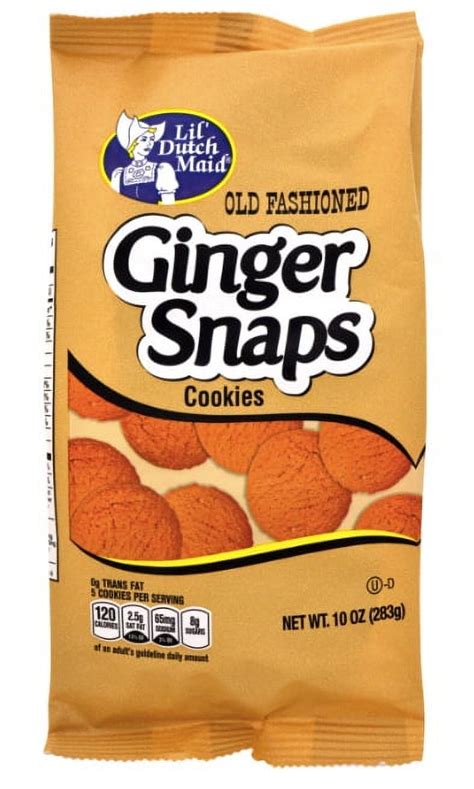 Lil Dutch Maid Old Fashioned Ginger Snaps 10 Oz 1 Bag