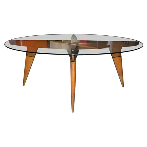 31½ w x 17¾ d x 19¾ h in. Coffee table by Gio Ponti at 1stdibs