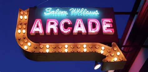 Salem Willows Arcade In Summer Photograph By Jeff Folger Fine Art America