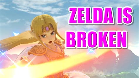 Zelda Is Broken Smash Ultimate Youtube