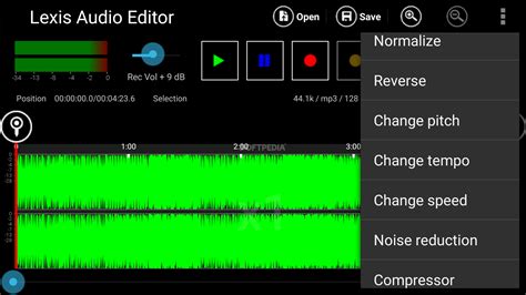 Create new audio recordings or edit audio files with the editor. Lexis Audio Editor 1.1.100 APK Download