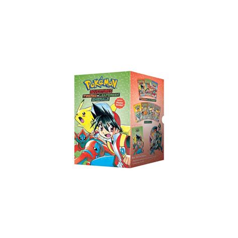 Pokémon Adventures Firered And Leafgreen Emerald Box Set Pokémon Manga Box Sets By Hidenori