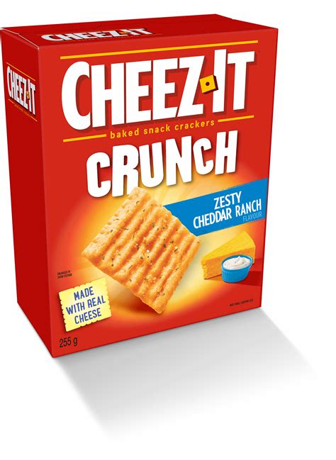 8 Deliciously Cheesy Products Cheez It