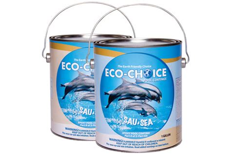 Eco Choice Premium Ultra High Gloss Two Part Epoxy Pool Paint Aquatics