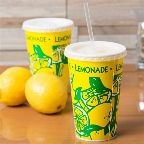 16 Oz Tall Paper Lemonade Cup 1000case