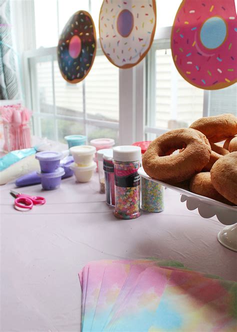 A Donut Decorating Birthday Party — Tag And Tibby Design