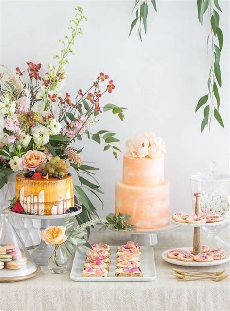 Bridal Shower Dessert Tables Spring Inspired Crate And Barrel